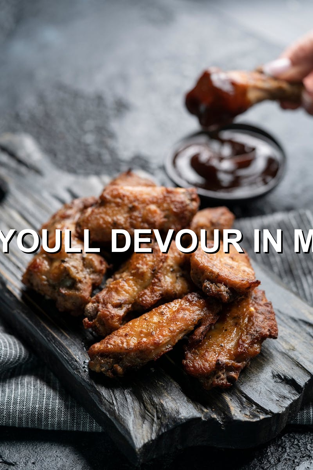 The Best Crispy Air Fryer Chicken Wings (No Oil Needed)