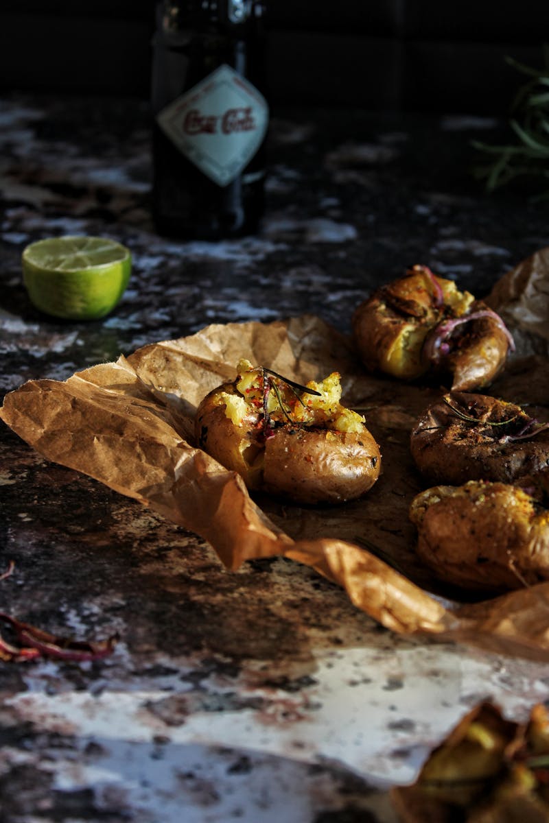 Air Fryer Smashed Potatoes